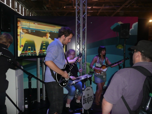 Rockband auf der Gamescom